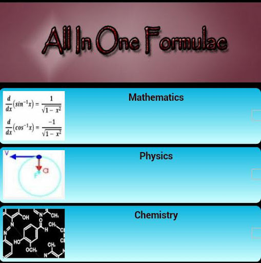 【免費教育App】All In One Formulae-APP點子