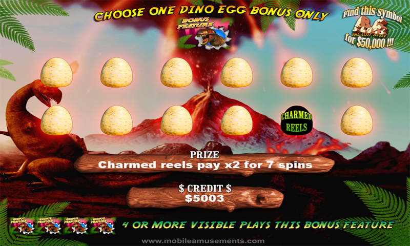 BC Monster Dinosaur Slots PAID Screen 3