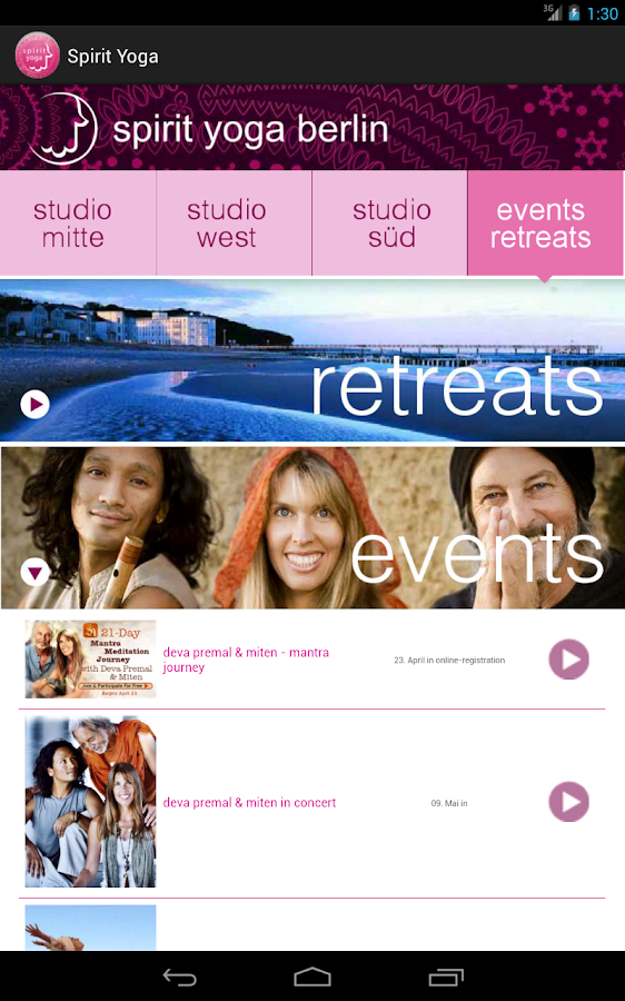   Spirit Yoga – Capture d'écran 