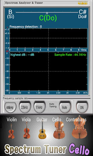 Spectrum tuners cello