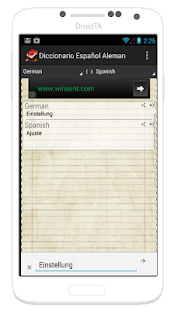 Diccionario Aleman Español Screenshots 4