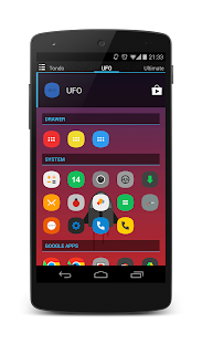 UFO Icon Pack ADW Apex Nova - screenshot thumbnail
