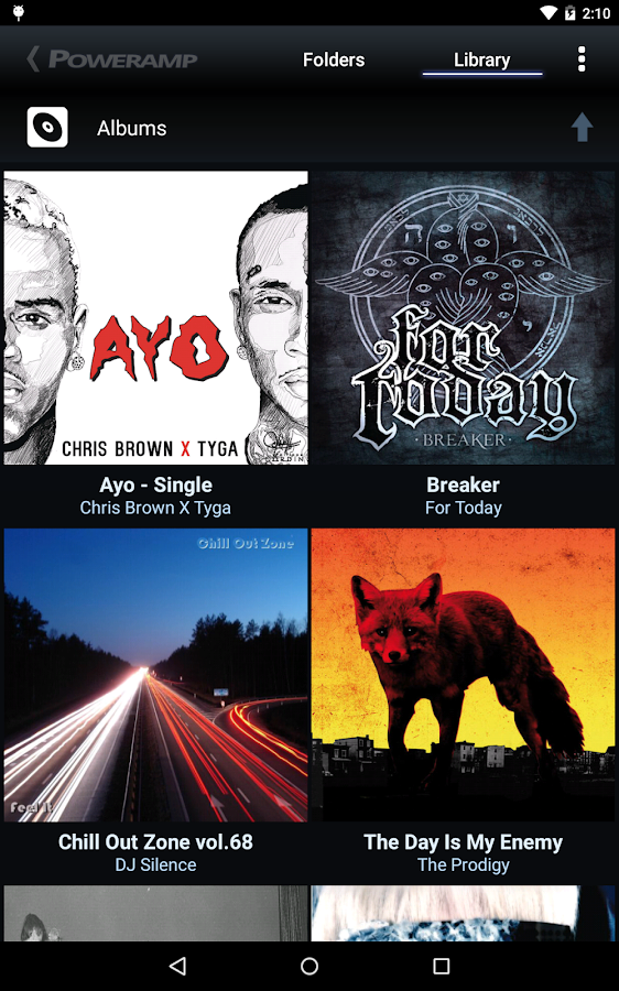 Poweramp Music Player (Trial) - screenshot