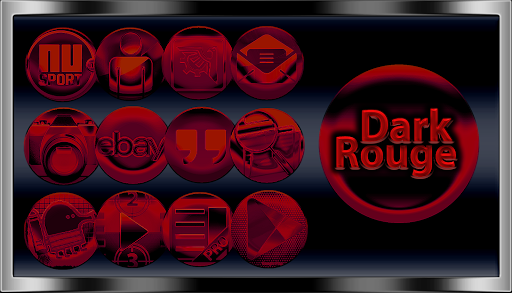 Dark Rouge Icon Pack