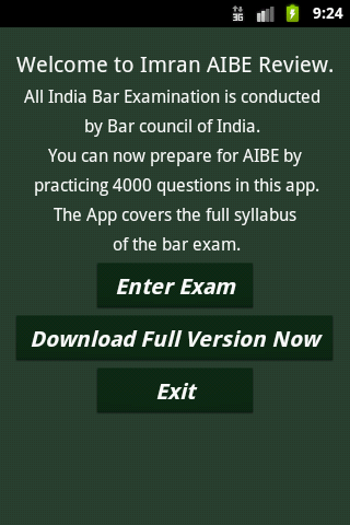 All India Bar Examination Free