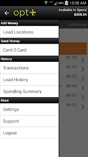 Opt+ MasterCard Screenshots 3
