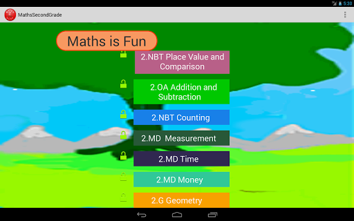 【免費教育App】Second Grade Kids Math Guru-APP點子