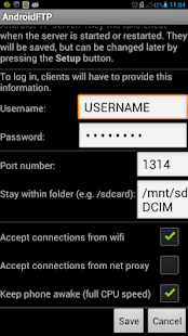 AndroidFTP Android FTP Screenshots 3
