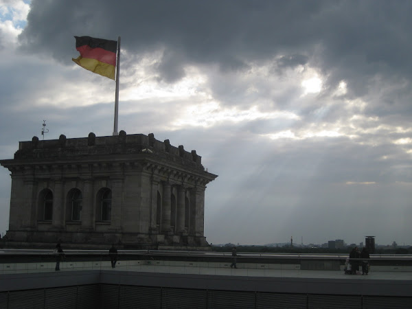 View from the top of the Reichstag