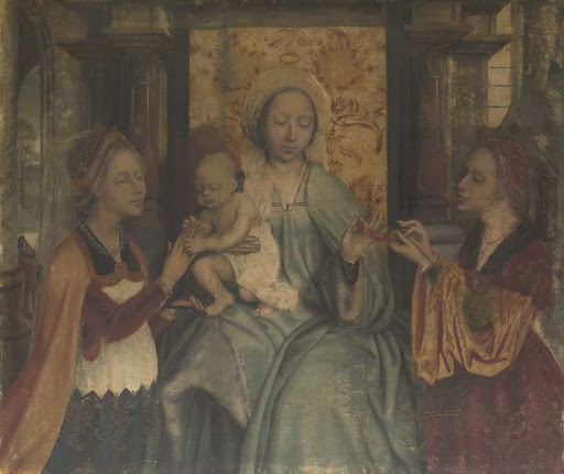The Virgin and Child with Saints Catherine and Barbara