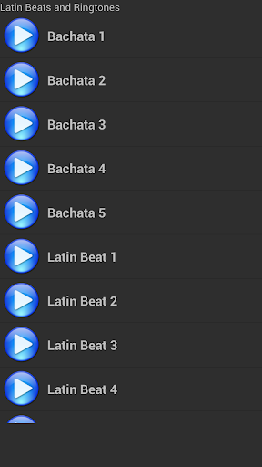 Latin beats and ringtones