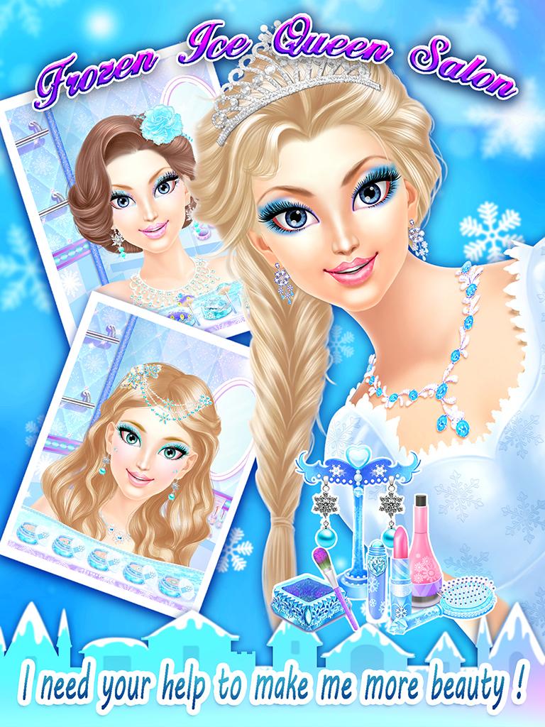 Frozen Ice Queen Salon Screen 2