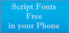 Script Fonts Free APK