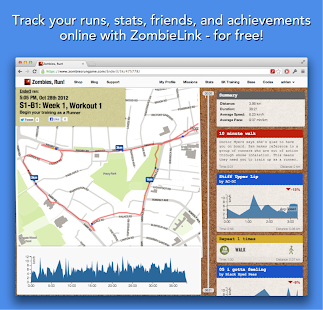 Zombies, Run! 5k Training Screenshot