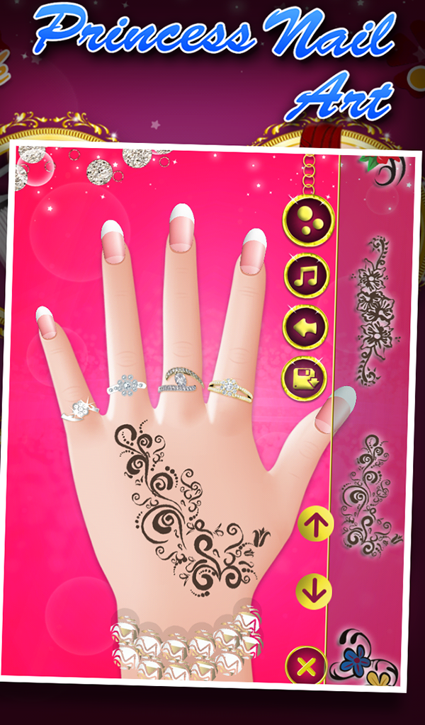Princess Nail Art Screen 2