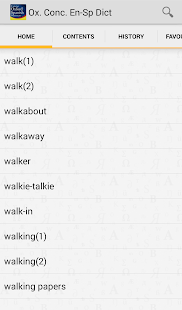 Concise Oxford Spanish Dict Screenshots 14
