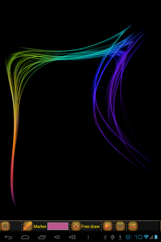 Abstract paint full - screenshot