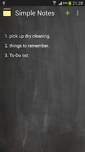 Simple Notes Screenshots 1
