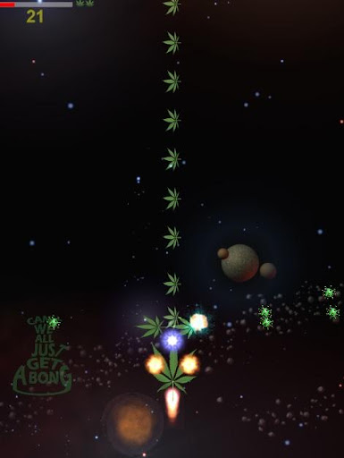 【免費動作App】Space Weed Shoot Game-APP點子