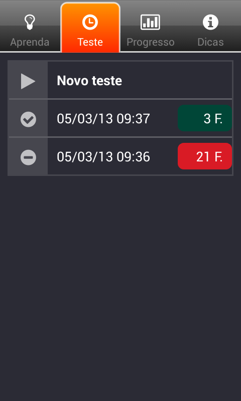 iTeoria Brasil - Exame Detran Screen 3