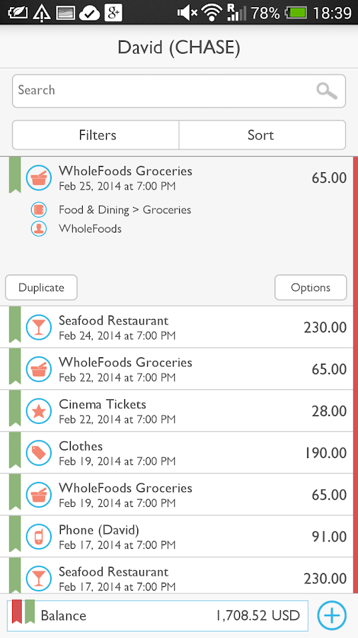 MoneyWiz - Personal Finance - screenshot