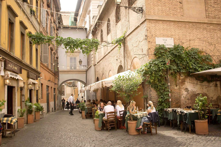  Via Di San Calisto in Rome, Italy.