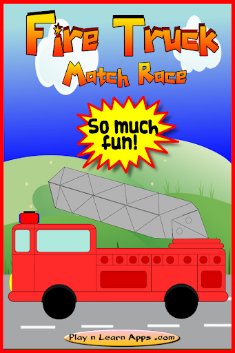 Fire Truck Kids Match Race