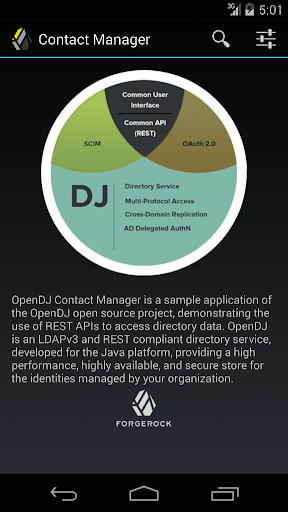 【免費通訊App】OpenDJ Contact Manager-APP點子