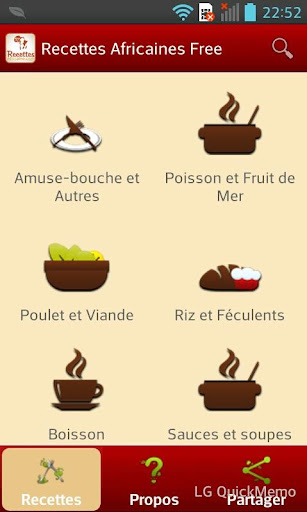 Recettes Africaines