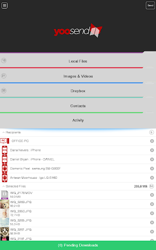 【免費生產應用App】yooSEND transfer & share files-APP點子