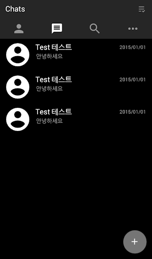 【免費個人化App】Deep Black Theme for KakaoTalk-APP點子