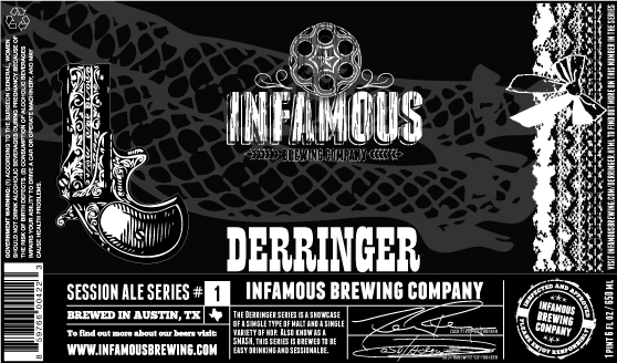 Logo of Infamous Derringer - SMASH Series
