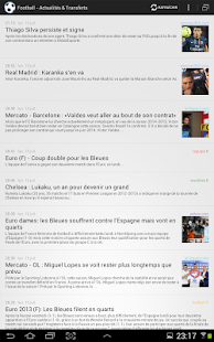 Football - Actus & Transferts Screenshots 9