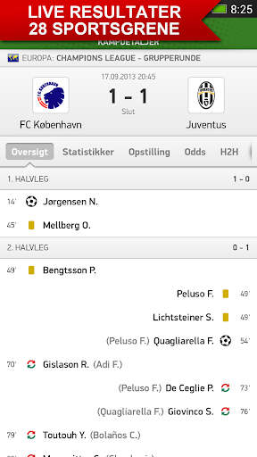 【免費運動App】Resultat.dk - sportsresultater-APP點子