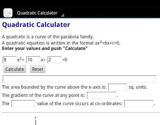 Quadratic Calculator