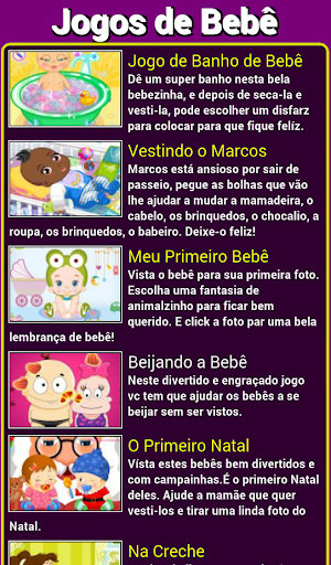 Jogos de bebê