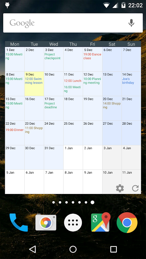 Touch Calendar Android Apps on Google Play