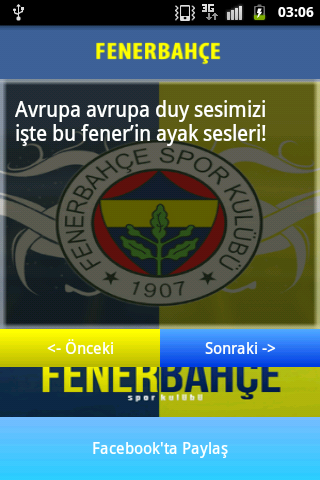 FeneVbahçe sözleri