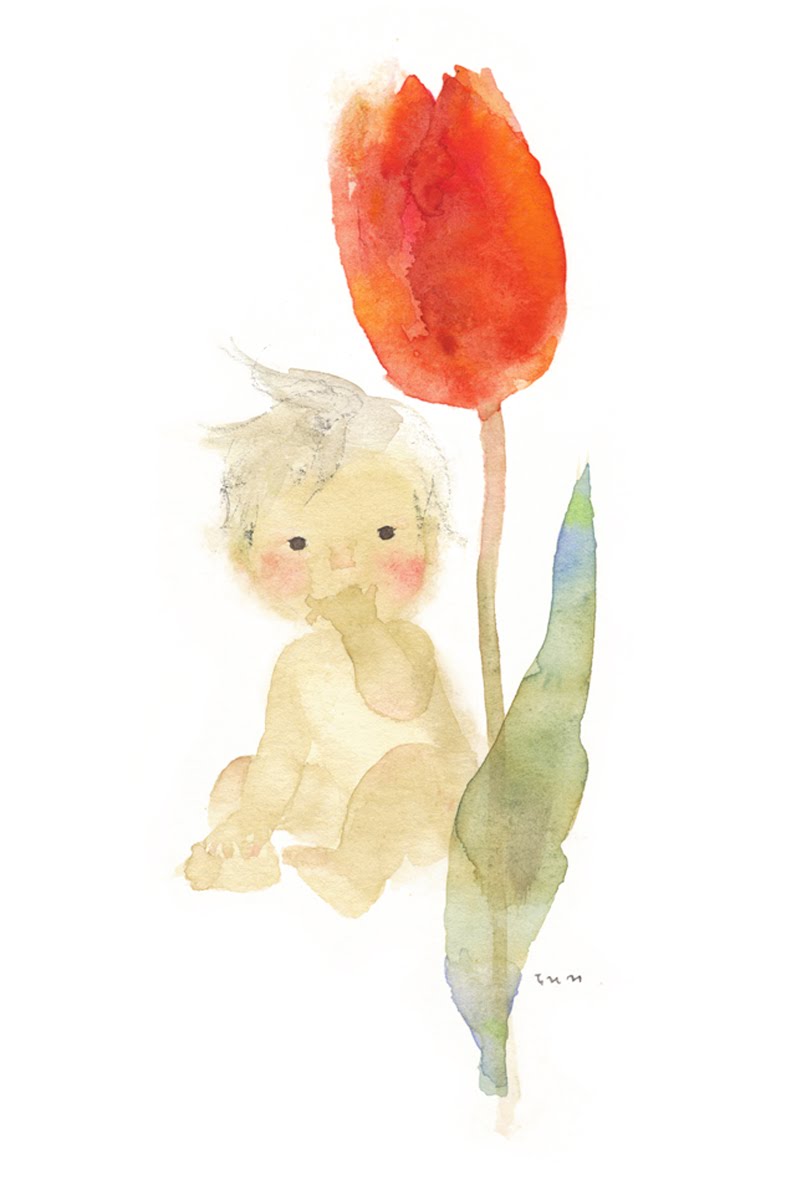 Tulip And Baby Chihiro Iwasaki Google Arts Culture