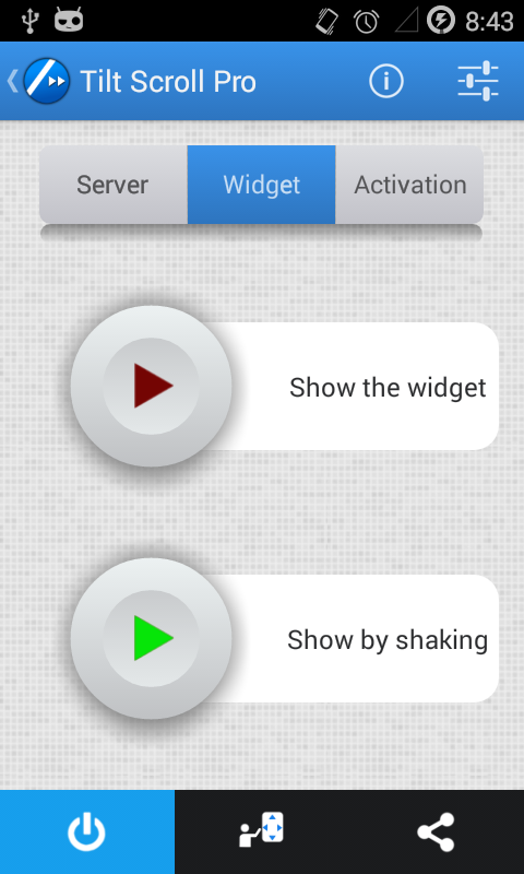 Tilt Scroll [ Root ] - screenshot