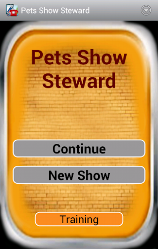 Pets Show Steward