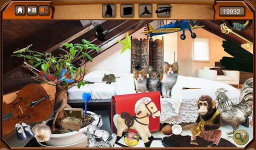 【免費休閒App】Hidden Object Bedroom Cat Free-APP點子