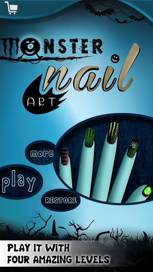 Android application Monster Nail Art screenshort
