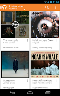 Google Play Musique - screenshot thumbnail