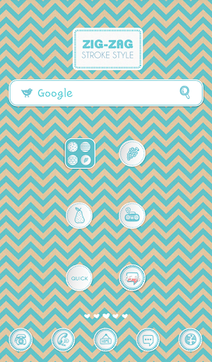 zigzag mint dodol theme