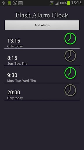 Flash Alarm Clock Pro