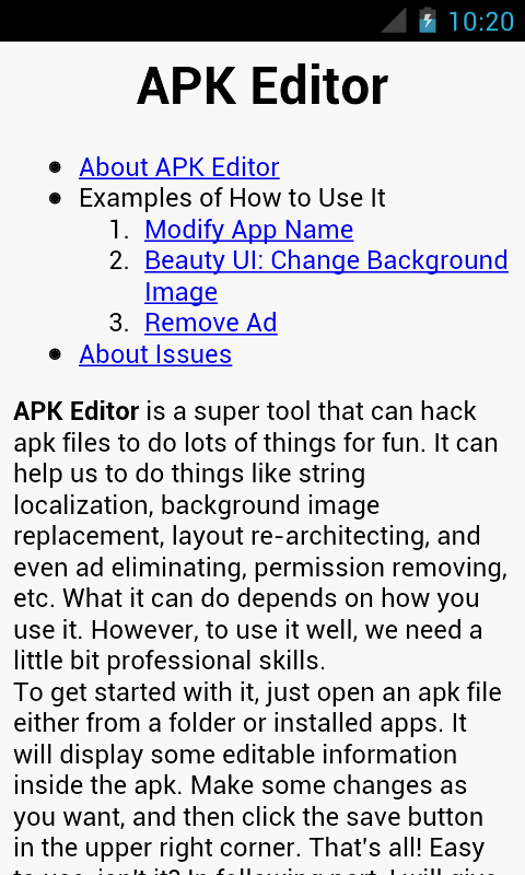    APK Editor Pro- screenshot  