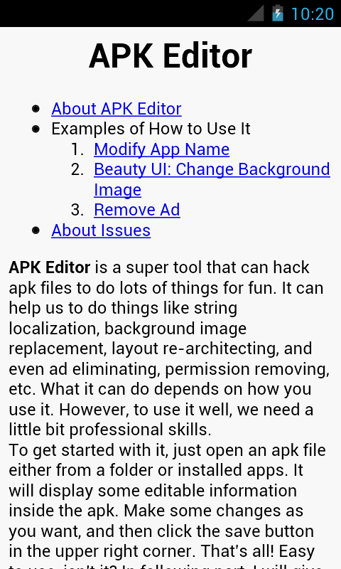   APK Editor Pro- หน้าจอ 
