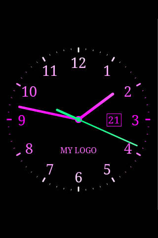   ‪Analog Clock Live Wallpaper-7‬‏- لقطة شاشة 