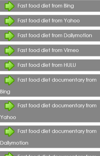 Fast Food on a Diet